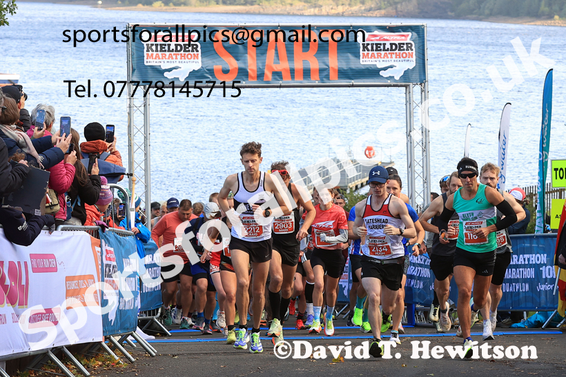 Altra Kielder Marathon, Sunday, October 5th. 2025 Altra Kielder Marathon, Half Marathon and 10k. Photo: David T. Hewitson/Sports for All Pics